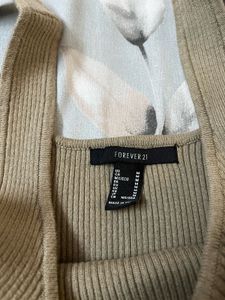Forever 21 Ribbed Crop Top