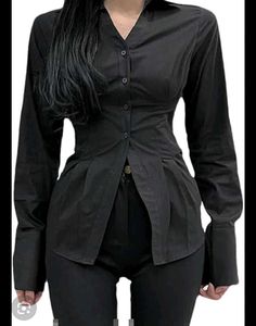 Office Siren Formal Shirt For Women 🍷🍸💄