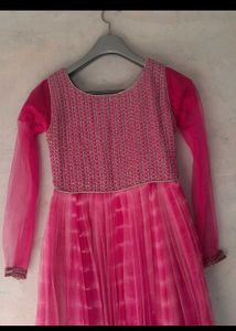 Beautiful Rose Design Gown