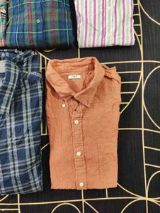 Men 5 Branded Shirts Combo