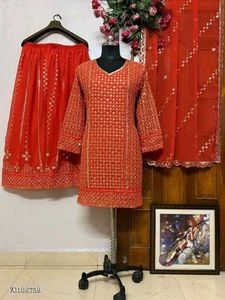Sharara Partywear Suit