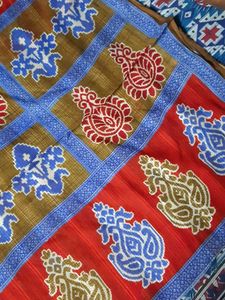 Daily Wear Saree With Little Patch Work