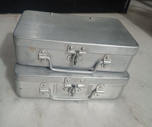 Metal Storage Boxes (Set of 2)