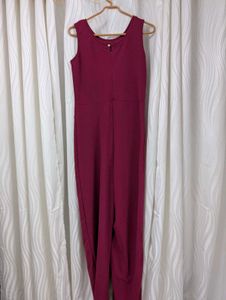 AND Magenta Jumpsuit