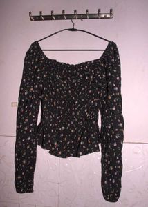 Floral Long Sleeve Top