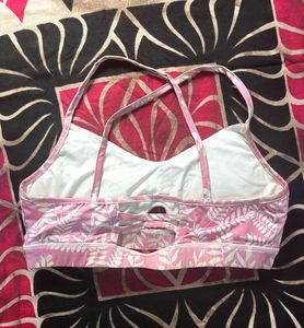 Floral Print Sports Bra