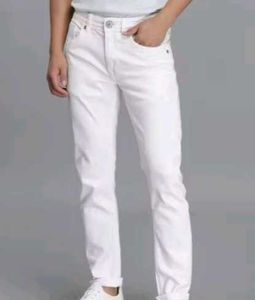 White Denim Jeans
