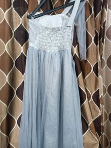 Grey Colour Gown