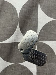 Vintage Military Dog Tags