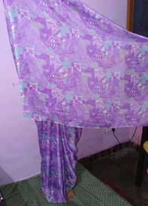 Elegant Purple Saree