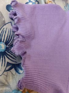 Ribbed Polo Top