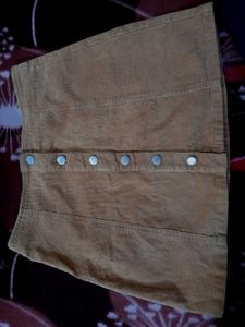 Cute Korean Mini Skirt In Denim
