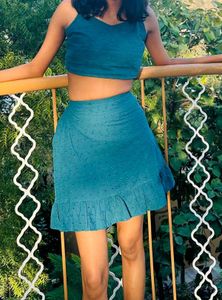 Teal Two-Piece Set