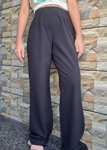 Wide Leg Black Pants - Flowy &amp; Comfortable