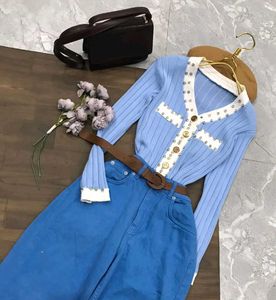 imported Embellished Knit Cardigan