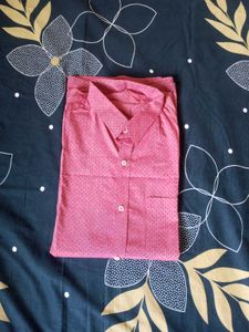 🍁Red Patterned Shirt🍁