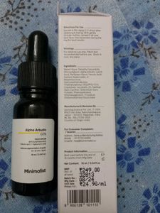 Minimalist Alpha Arbutin 02% Serum