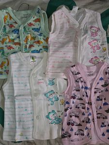 Infant Vest Set Of 4