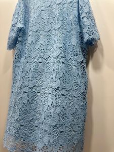 Sky Blue 36 Length Chicken Tunic