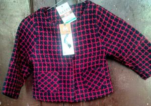 Cute Red & Black Jacket