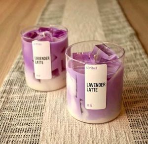 Lavender Latte Candle
