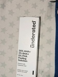 Underrated Peeling Solution