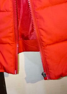 Red Quilted Jacket
