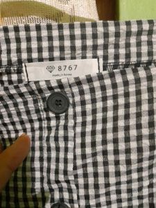Gingham Puff Sleeve Top