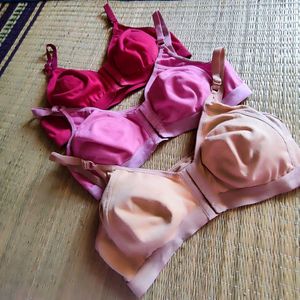 3pcs Combo Front Hook Daily Wear Bra