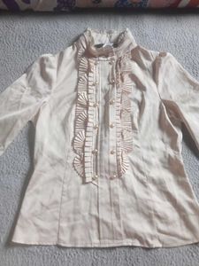 Elegant Cream Blouse