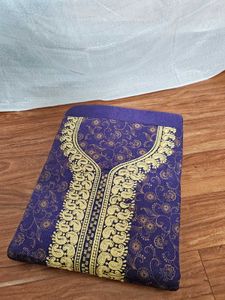 Combo Unstitched Winter Embroidery Suit With Shawl