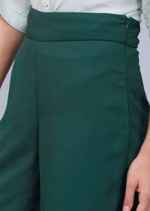 Green Wide Leg Pants