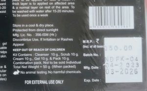 NATURAL Diamond Facial Kit Brand New