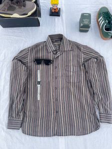 Multi Colours Striped Shirt Unisex