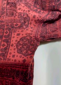 Louis Philippe brown Cotton T-Shirt