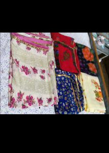 Elegant Floral Sarees