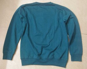 Teal Pullover Sweatshirt