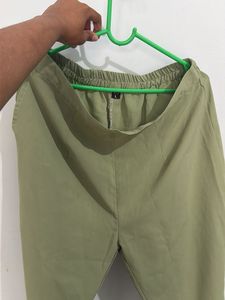 Embellished Olive Green Top