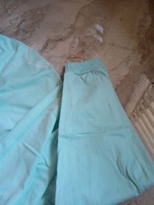 Y2K Cyan Joggers