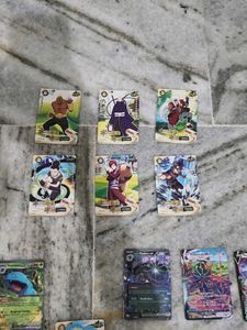 Naruto And Pokemon Cards