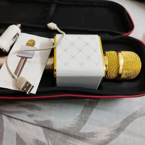 Primium Quality Bluetooth mic with speaker