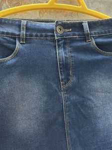 Denim Mini Skirt