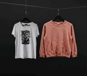 Casual Sweatshirt And T Shirt Combo