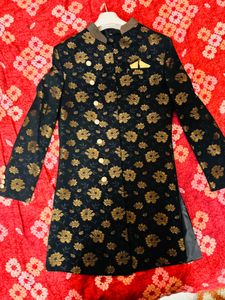 Golden Work Sherwani For Men
