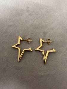 Star Shaped Anti Tarnish Stud Earrings