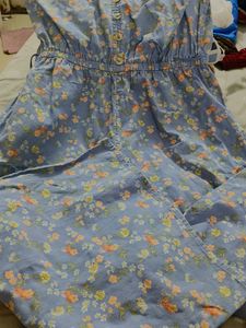 Floral Print Jumpsuit