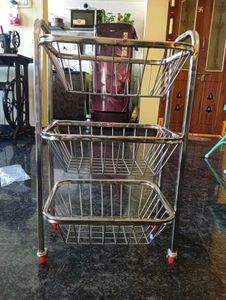 Stainless steel 3 Layer Vegetables Basket