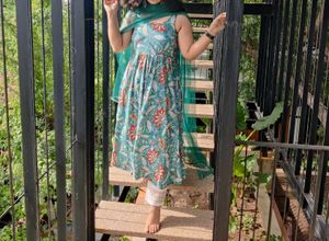 3 Pc Cotton Suit Set In Pristine Condition