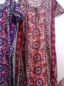 Floral Print Night Suits,used