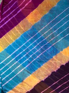 Blue &amp; Gold Maxi Skirt